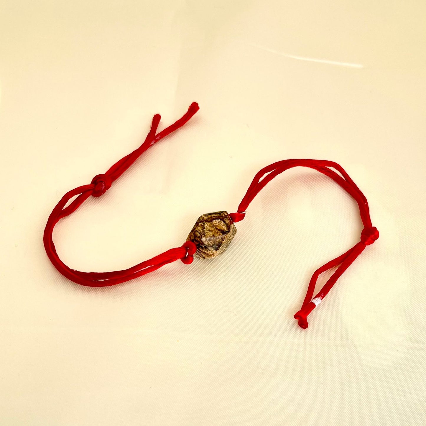 Handcrafted Single Jasper Rakhi