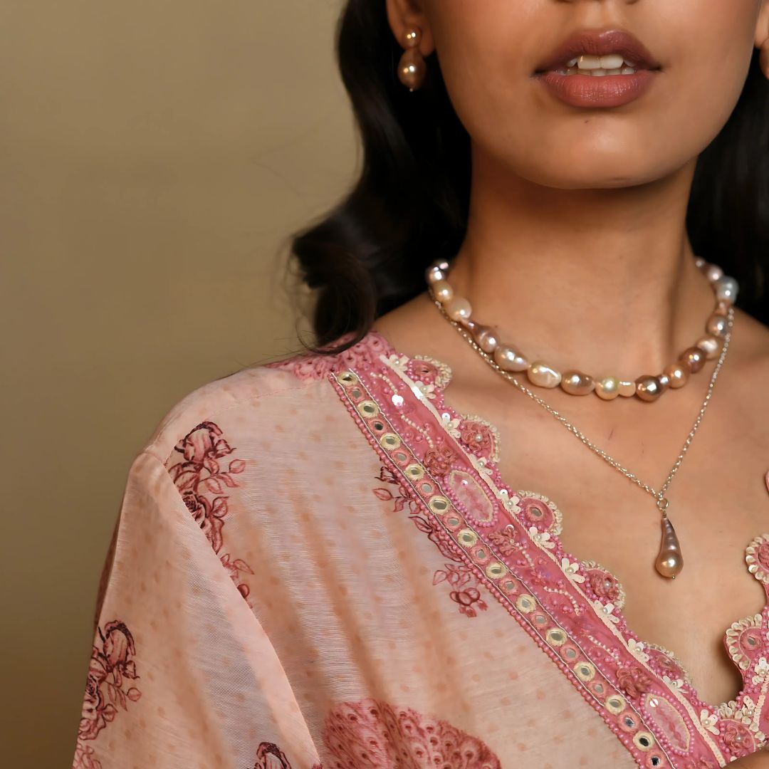 Baroque Pearl Pendant Set - CherishBox