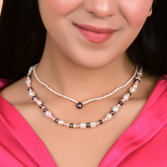 Light weight pearl necklace - CherishBox