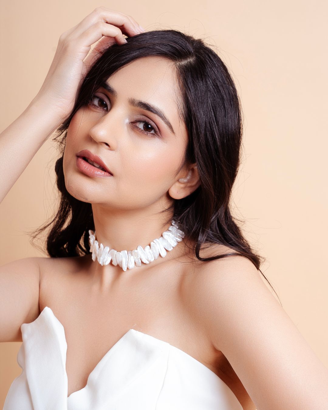 Fancy Real BIWA Pearl Necklace for western wear-CherishBox