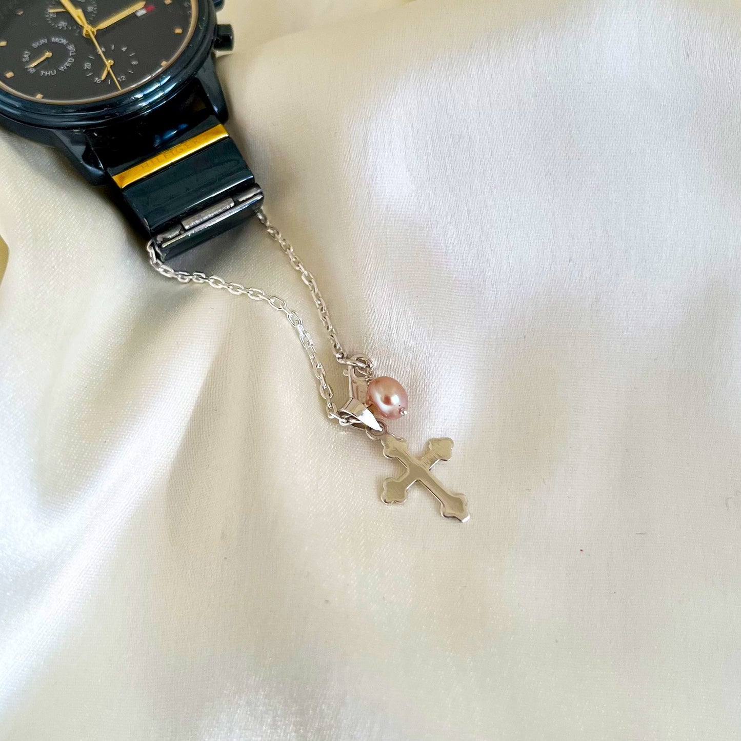 Cross Watch Charm - CherishBox