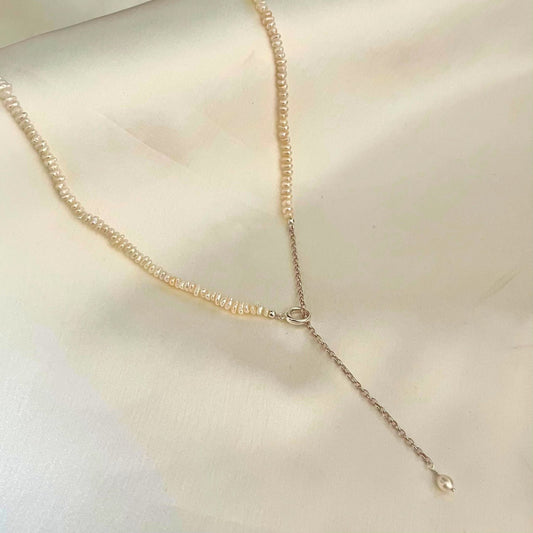 Lariat Pearl Necklace - CherishBox
