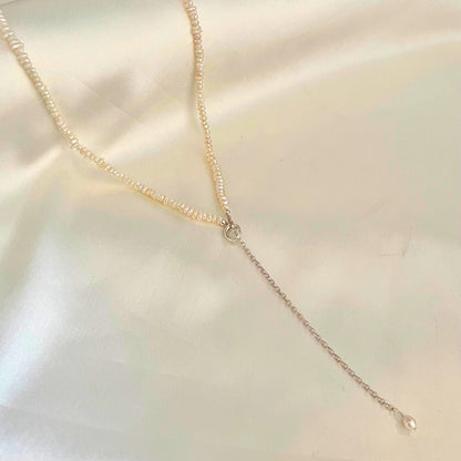 Lariat Pearl Necklace - CherishBox