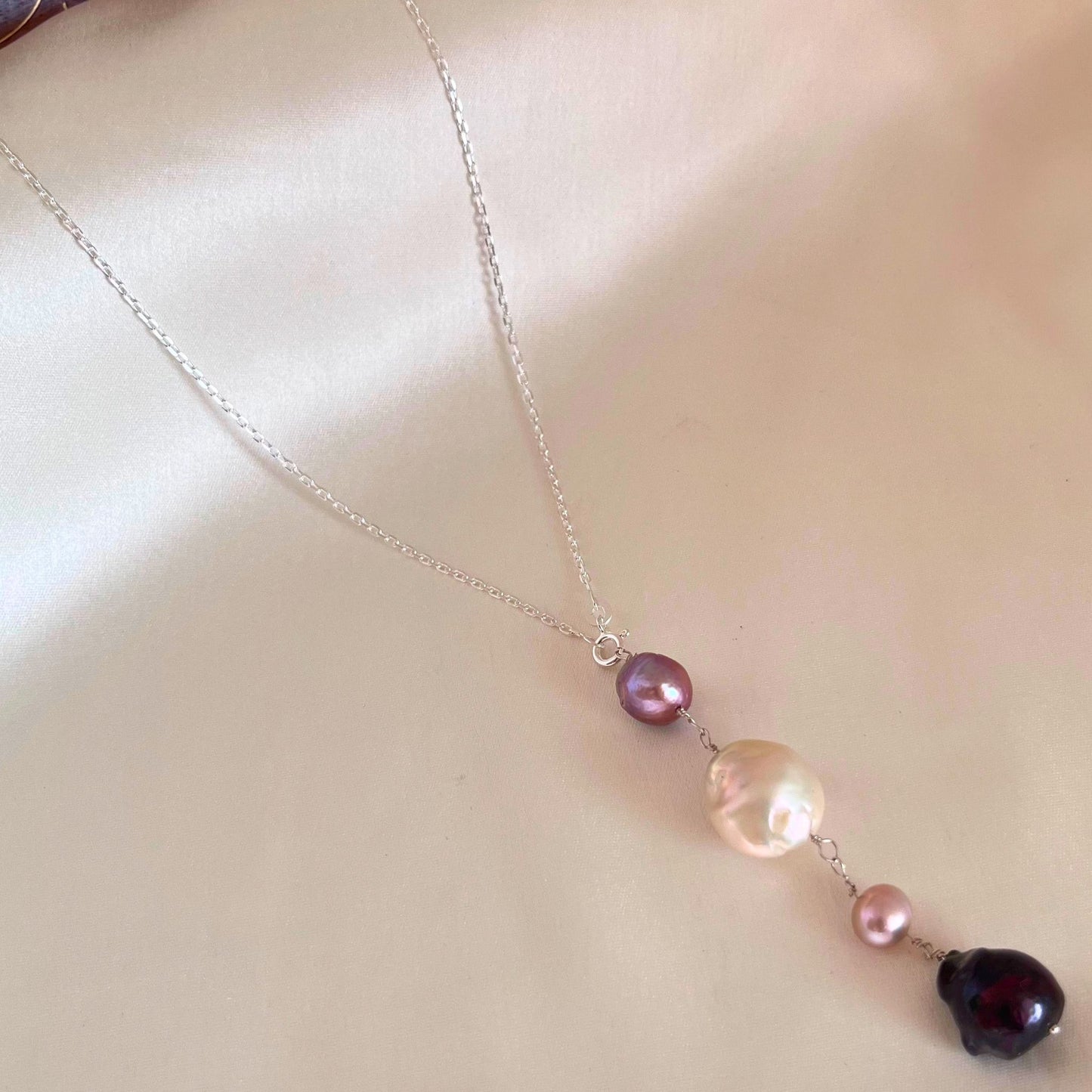 4 Drop - Pearl Chain Set - CherishBox
