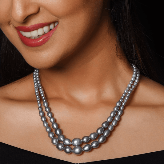 Grey Pearl Necklace - CherishBox