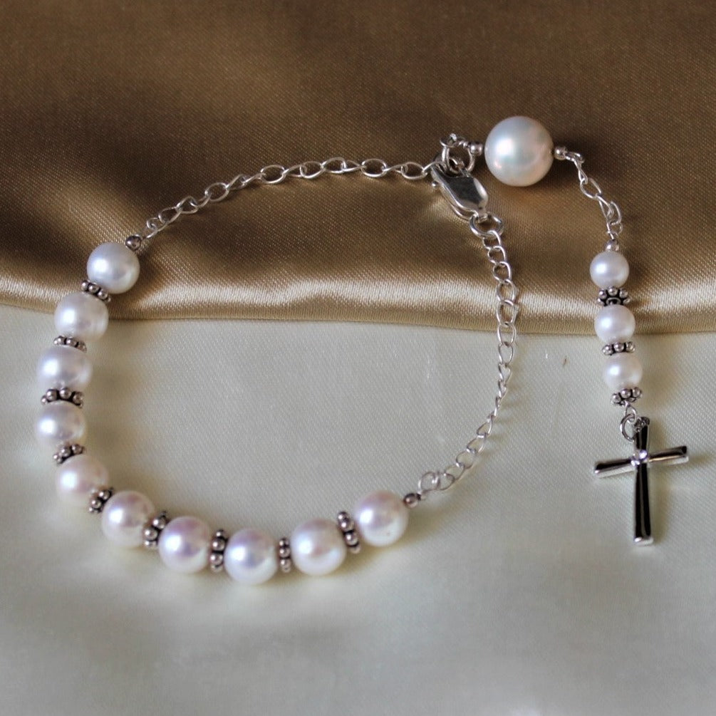 Rosarypearlbracelet