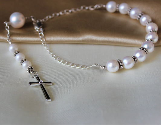 Rosery Pearl Bracelet