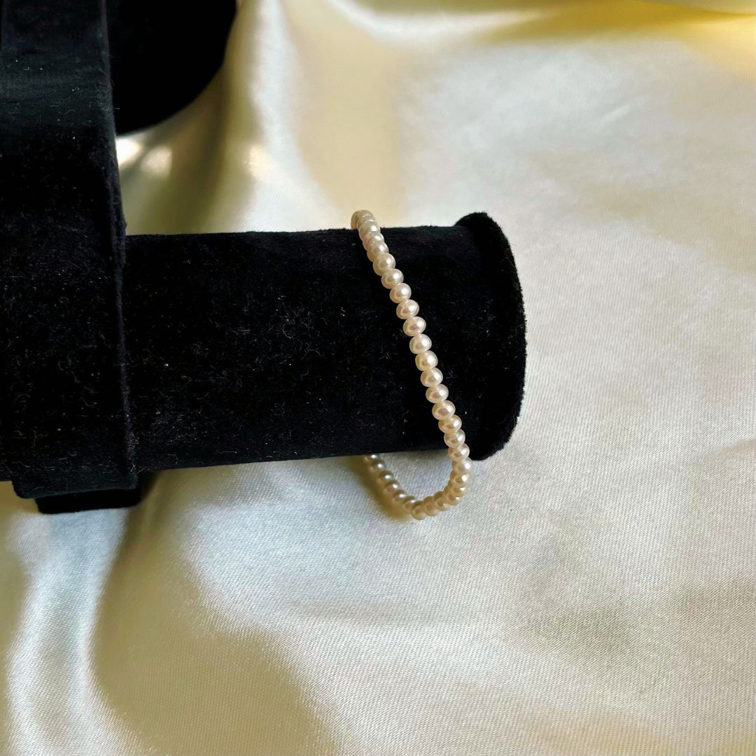 Small Real Pearl Bracelet - CherishBox