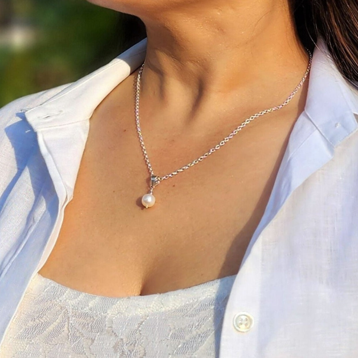 Pearl Drop Pendant - CherishBox