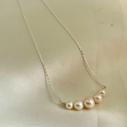 5 Beaded White Pearl Chain - CherishBox
