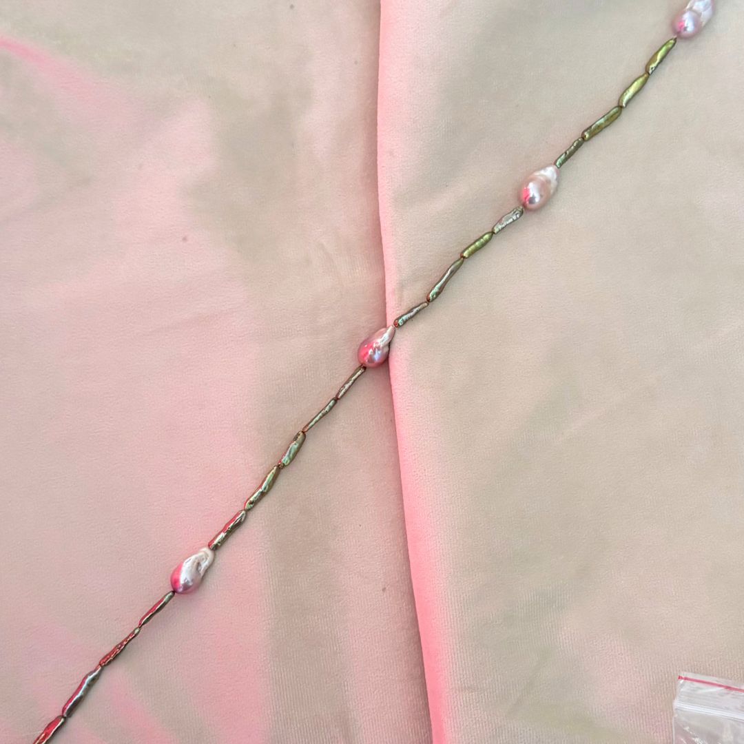 The Ethereal Biwa & Baroque Layered Necklace