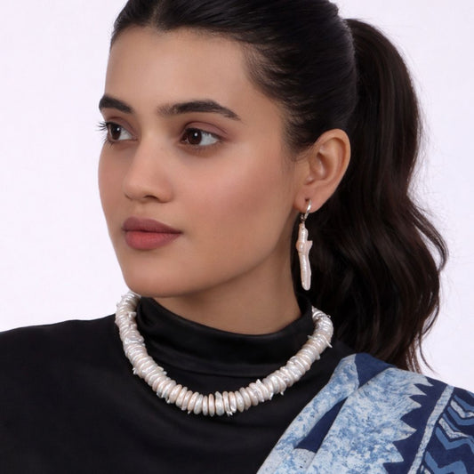 BIWA Coin Pearl Necklace - CherishBox