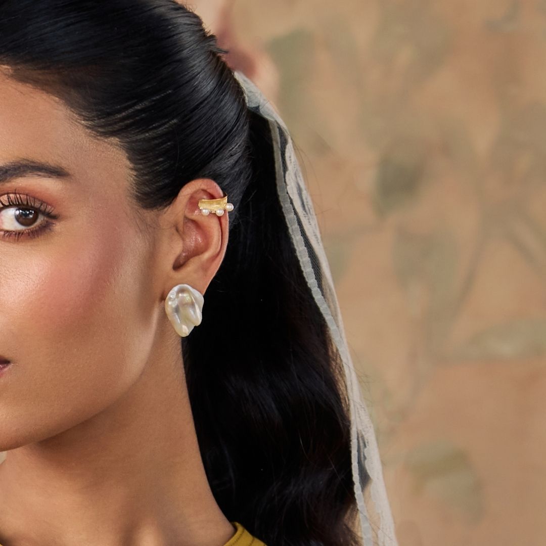Baroque_Unshaped_Pearl_Studs_-_CherishBox Pearl

