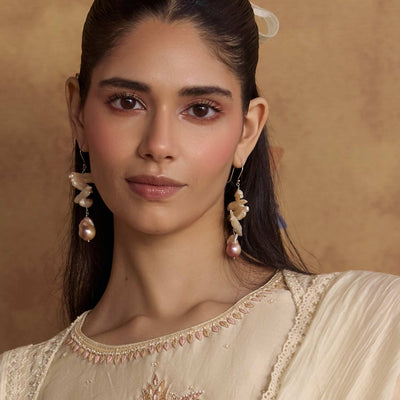 Beautiful Contemporary Nyx Pearl Earrings - CherishBox