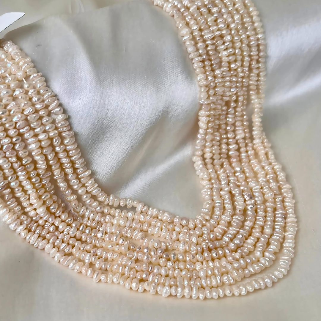 Beautiful Long Layered Pearl Necklace - CherishBox