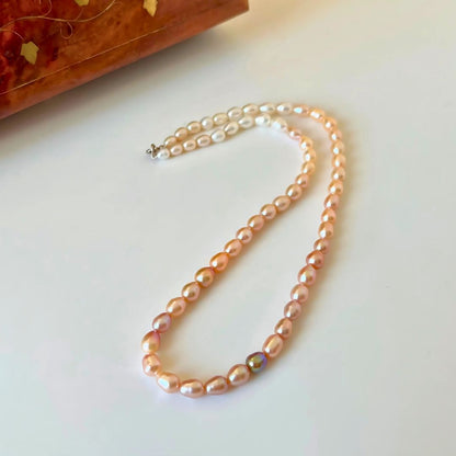 Graded Real Pearl Necklace - CherishBox