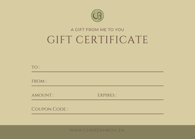 Gift Voucher - CherishBox Real Pearl Jewellery