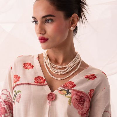 Stack of Pearl Layer Necklace - CherishBox
