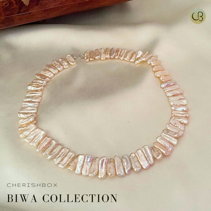 Biwa Pearl Necklace - CherishBox