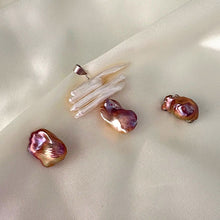 Biwa and Baroque pearl Pendant Set - CherishBox