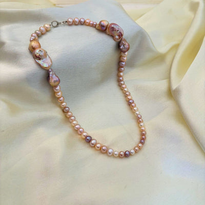 Contemporary Statement Pearl Necklace - CherishBox