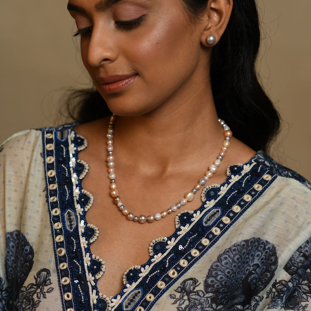 Cute Freshwater Pearl Necklace 18imch - CherishBox