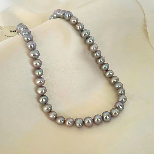 Grey Pearl Necklace - CherishBox