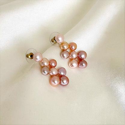 Zig Zag Pearl Earrings - CherishBox