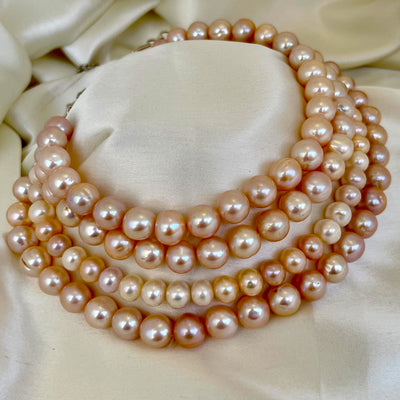 Festive wear original pearl choker set - CherishBox