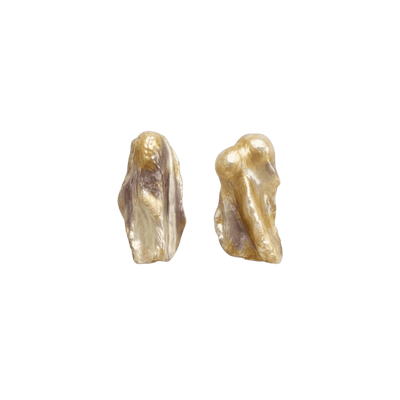 Mother of Pearl | Statement Baroque Stud Earrings CherishBox