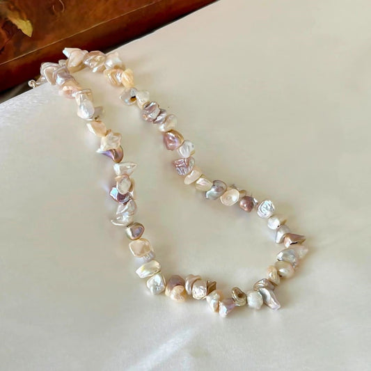 Multicolored Freshwater Pearl Necklace for everyday elegance - CherishBox
