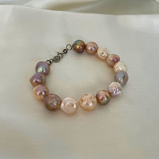 Mystic Tones Baroque Pearl Bracelet - CherishBox