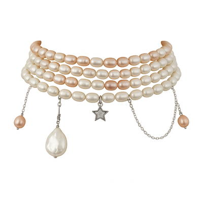 Starry Mocha Choker