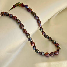 Black Tumble Pearl Chain