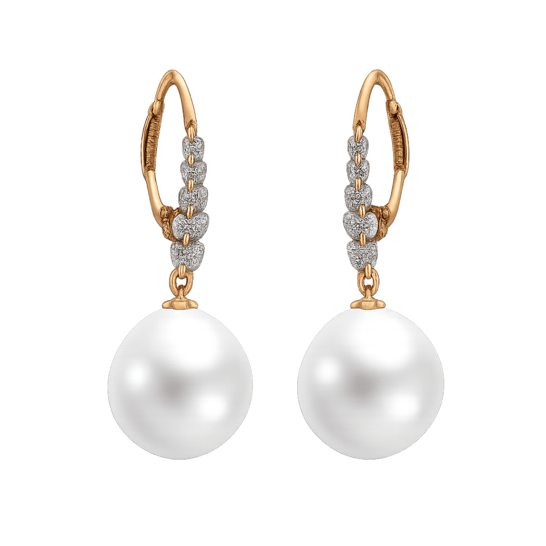 Pearl Dewdrop Earrings (Freshwater Pearl) - CherishBox Premium Pearls