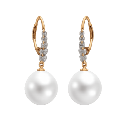 Pearl Dewdrop Earrings (Freshwater Pearl) - CherishBox Premium Pearls