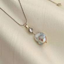 Premium Baroque Pearl Pendant Set in 925 Sterling Silver | CherishBox