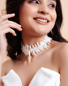 Stylish Real Pearl Necklace for Cocktail Parties - CherishBox