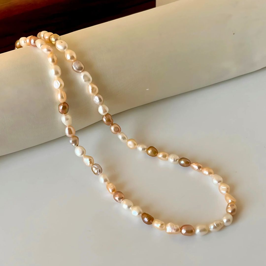 Buy Tumble Freshwater Pearl Necklace - CherishBox 
