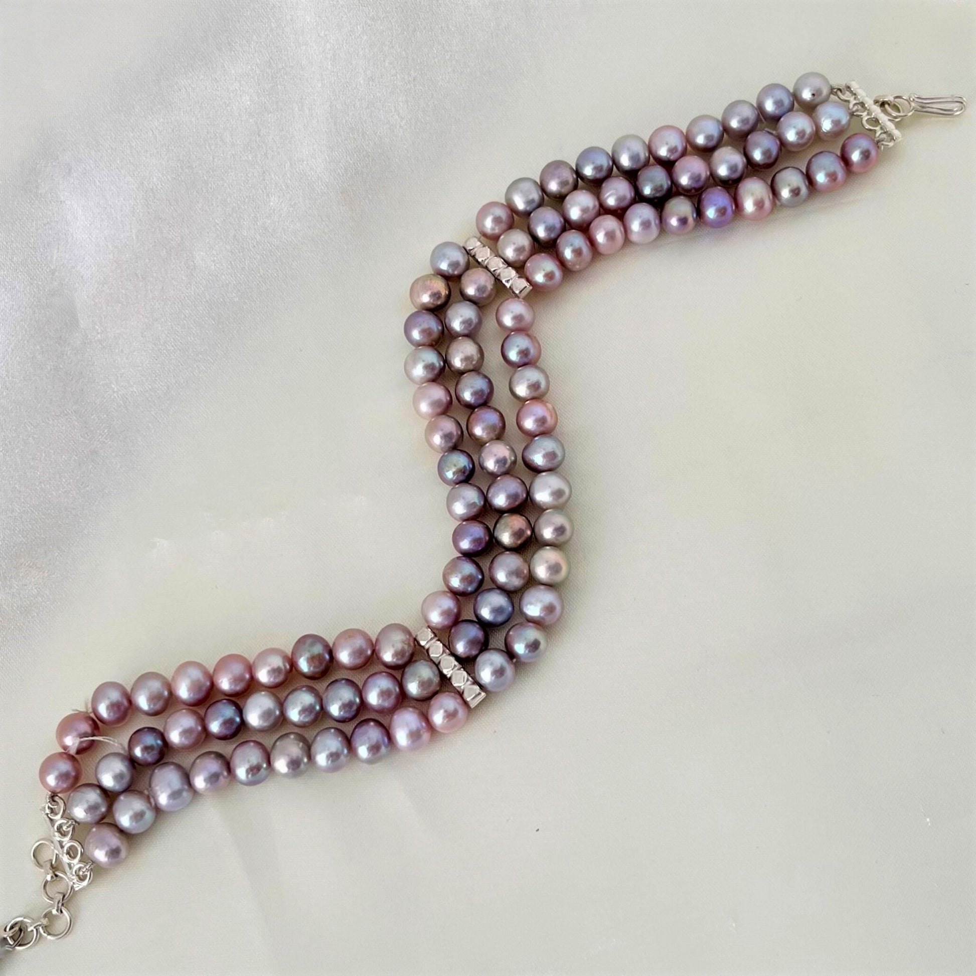 Lavender Pearl Choker Necklace - CherishBox
