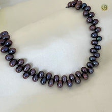 Fancy Blue Pearl Choker Necklace - CherishBox