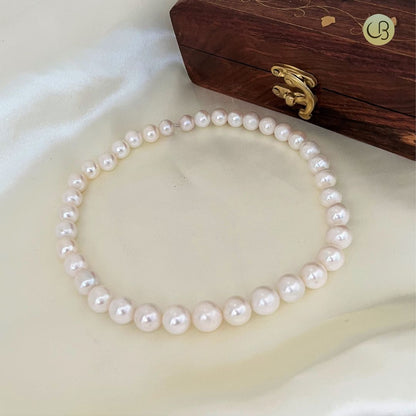 Round Big Pearl Necklace - CherishBox