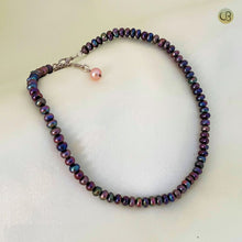 Midnight Blue Pearl Necklace - CherishBox Real Pearl Jewellery
