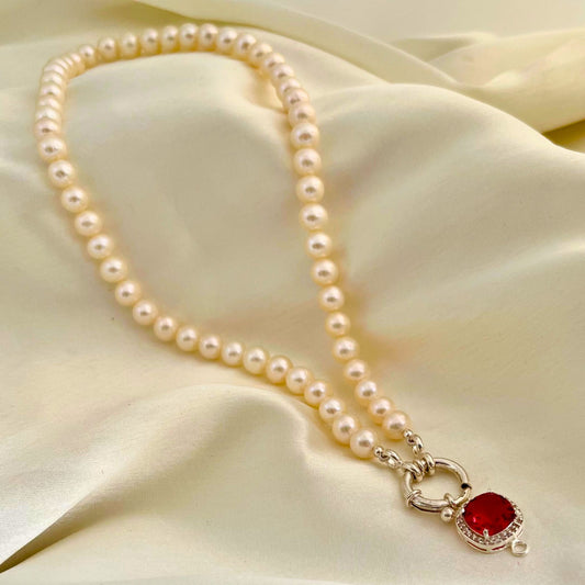 Beautiful Pearl Necklace for Parties - CherishBox