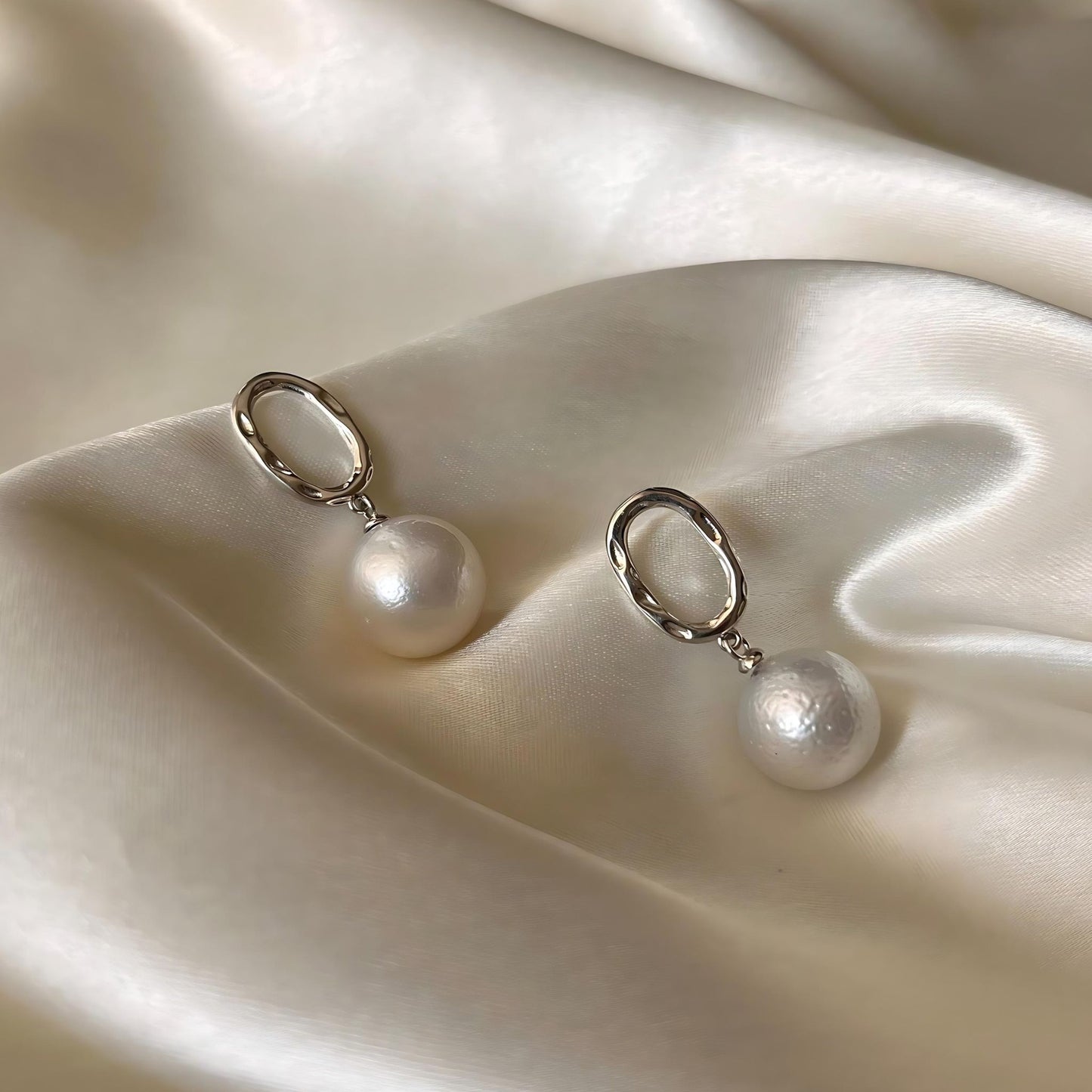 White South Sea Pearl Earrings- CherishBox