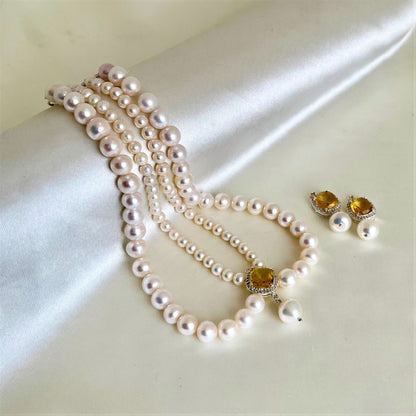 Original Real Pearl Choker Necklace - CherishBox