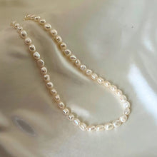 Classic White Tumble Pearl Necklace