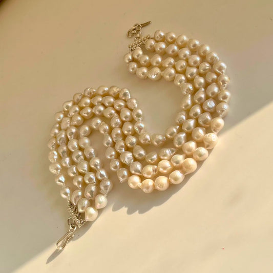 Baroque Pearl Choker Necklace - CherishBox