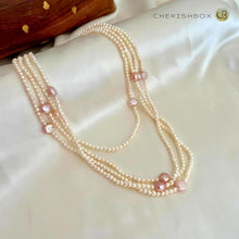 White Long Layered Pearl Chain ( 72inch) - CherishBox
