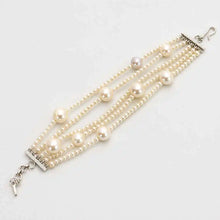Élan Pearl Convertible 5-Layer Choker & Bracelet